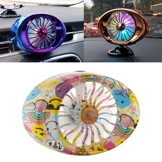 Auto-Lüfter Multifunktions-USB-Schnittstelle LED-Lampe Tragbarer Lüfter, CRP2631A, CRP2631B, CRP2631C, CRP2631D, CRP2631E, CRP2631F