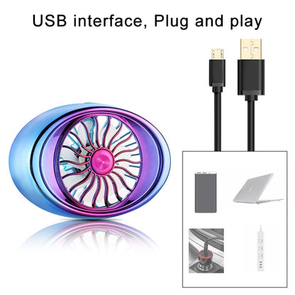 Auto-Lüfter Multifunktions-USB-Schnittstelle LED-Lampe Tragbarer Lüfter, CRP2631A, CRP2631B, CRP2631C, CRP2631D, CRP2631E, CRP2631F