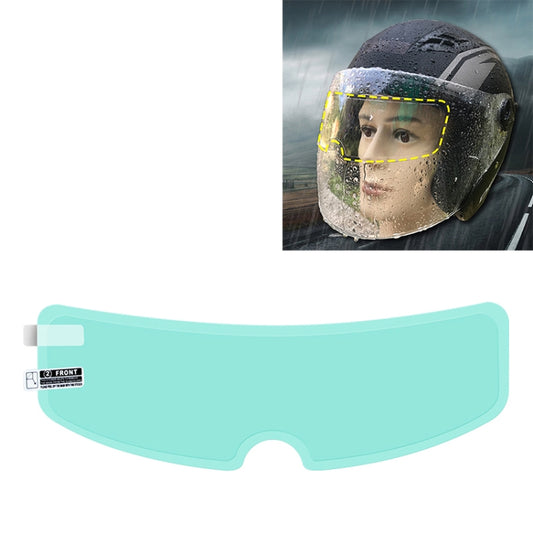 Film de protection anti-buée pour visière de casque de moto, 24,5x7,5cm