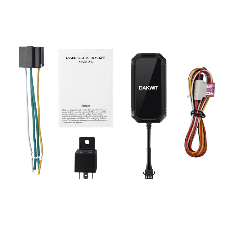 Traceur GPS TK300 4G GPS / GPRS / GSM en temps réel pour voiture, camion et véhicule avec batterie et relais, TK300