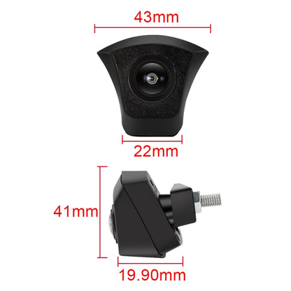 Car HD Horizontal Angle 150 Degree Front View Camera for Audi, For Audi