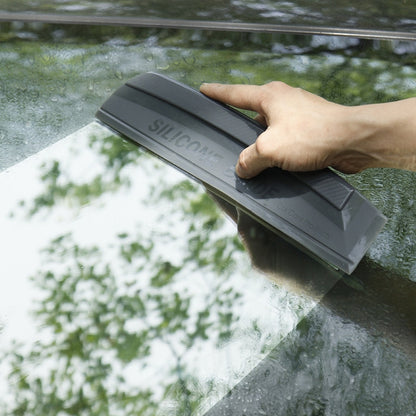 Raclette d'eau en silicone en forme de I pour nettoyage de voiture, Raclette d'eau en forme de I