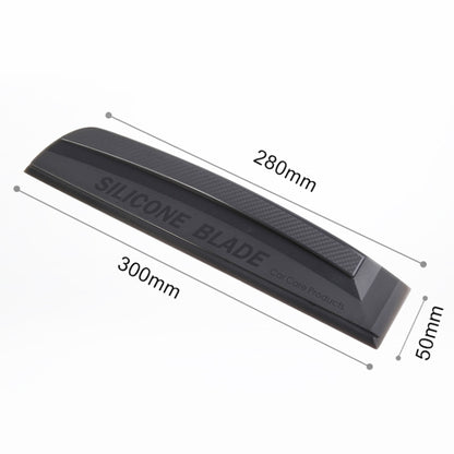 Raclette d'eau en silicone en forme de I pour nettoyage de voiture, Raclette d'eau en forme de I