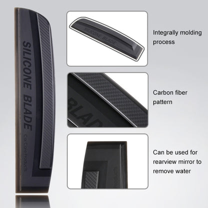 Raclette d'eau en silicone en forme de I pour nettoyage de voiture, Raclette d'eau en forme de I