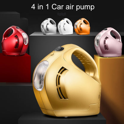 DC 12V 100W Four In One Portable  Car Tire Pump Inflatable Pump