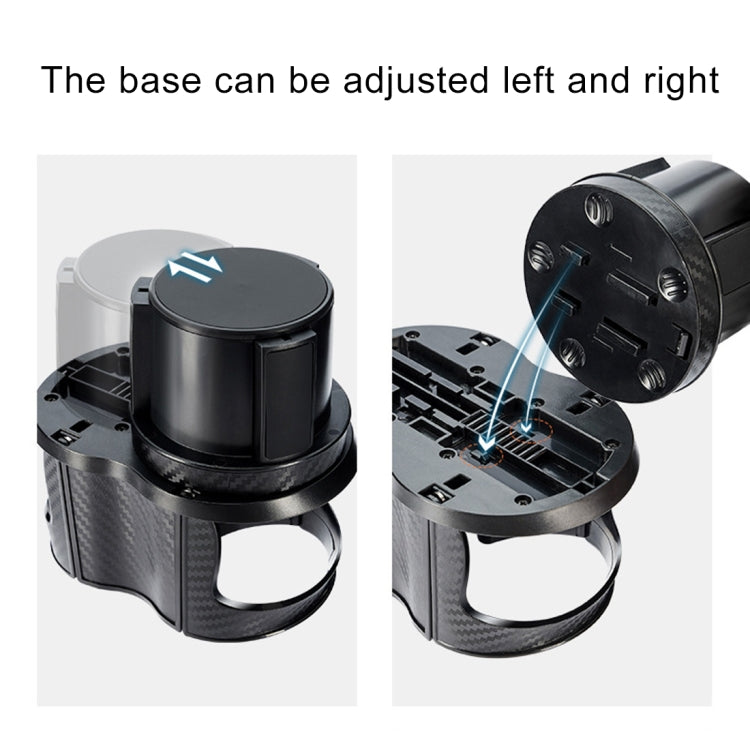 Multi-functional Car Base Adjustable Cup Holder Drink Holder, 2 in 1 Drink Holder