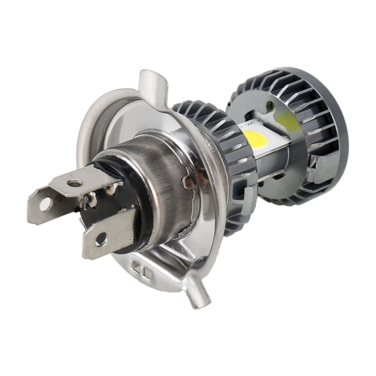 H4 DC9-18V / 4.7W (H)2.2W(L) / 6000K / 500LM Phare LED de moto avec puces COB, H4