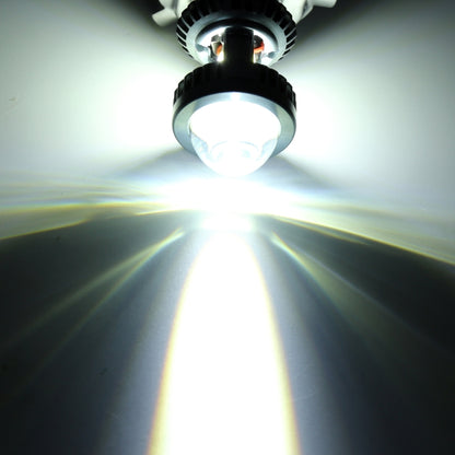 H4 DC9-18V / 4.7W (H)2.2W(L) / 6000K / 500LM Phare LED de moto avec puces COB, H4