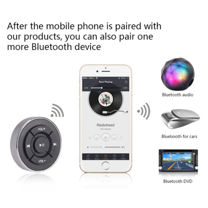 BT005 Car Wireless Bluetooth Controller Mobile Phone Multimedia Multi-functional Steering Wheel Remote Controller, BT005