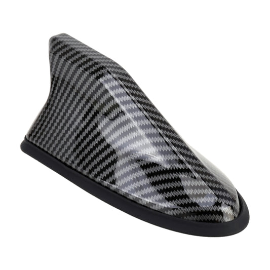 Universal Car Antenna Aerial Shark Fin Radio Signal, Universal (Carbon Fiber Black)