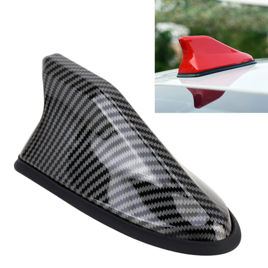 Universal Car Antenna Aerial Shark Fin Radio Signal, Universal (Carbon Fiber Black)