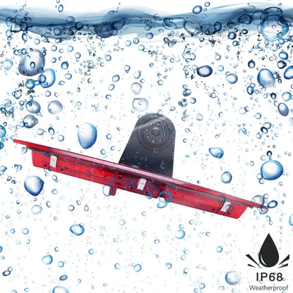 PZ466 Car Waterproof 170 Degree Brake Light View Camera for Ford Transit 2014-2015, PZ466