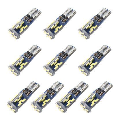 10 PCS T10 DC12V / 3W / 6000K / 180LM Car Canbus Decoding LED Clearance Lights with 30LEDs SMD-4041 Lamp Beads, T10 DC12V / 3W