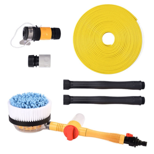Outils de nettoyage de voiture Brosse de lavage de voiture automatique rotative en chenille, Style : Brosse à eau + tuyau d'eau de 5 m, Style : Brosse à eau + tuyau d'eau de 5 m