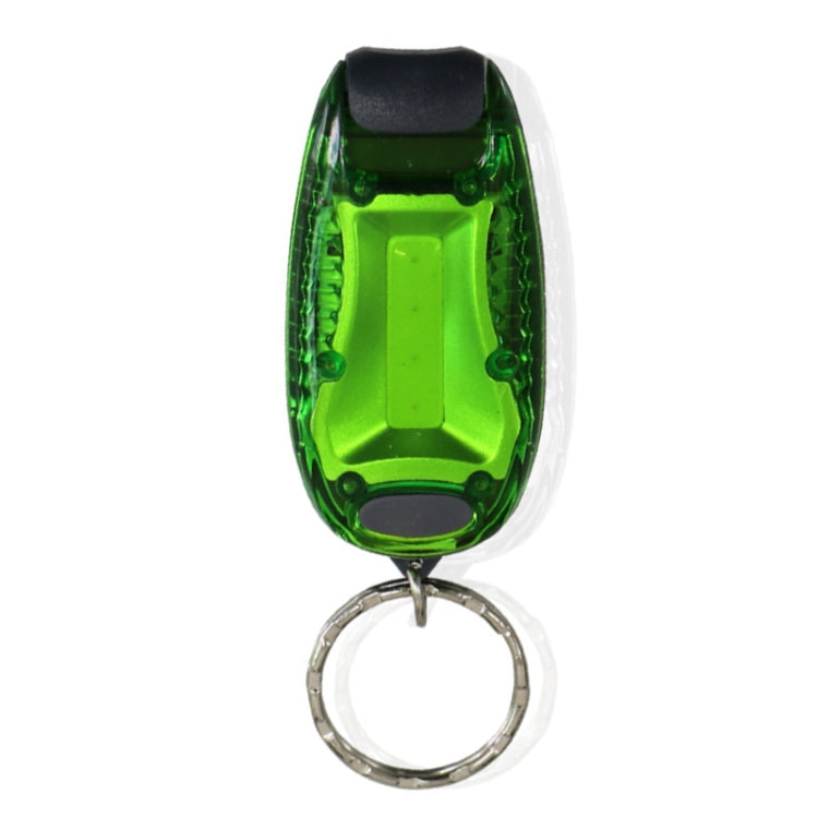 Multifunctional Portable Bicycle Taillight Helmet Light Running Warning Light Luminous Keychain