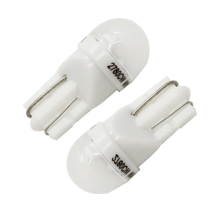20 PCS T10 DC12V / 0.25W / 6500K / 20LM Car Round Head Plug-in Bubble Reading Light with 1LEDs SMD-3030 Lamps, T10