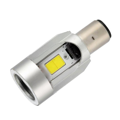 BA20D DC12-80V / 20W / 6000K / 2000LM Motorcycle Headlight with Angel Eyes, BA20D (Red), BA20D (Blue)