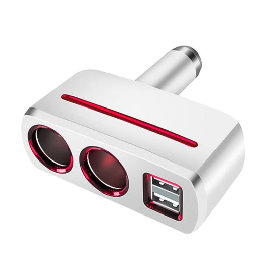 SHUNWEI SD-1918 Chargeur de voiture double USB 2 en 1 80W 3.1A, SD-1918