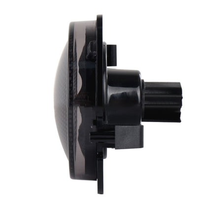 2 PCS 8W DC 12V Car SUV Refit LED Wheel Eyebrow Turn Signal for Jeep Wrangler JK 07-17, Specification: Butt Assembly with Aperture