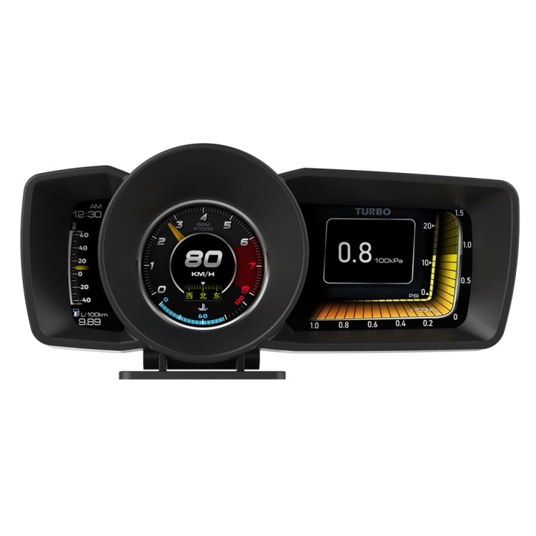 Afficheur Tête Haute HUD OBD2 + GPS A600 avec Fonction d'Effacement des Codes d'Erreur, A600