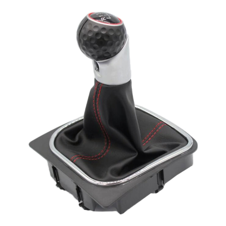 Car Shift Handball Gear Lever Gear Shift Knob for Volkswagen Golf 6, Gear Position: 6-stall, 6-stall