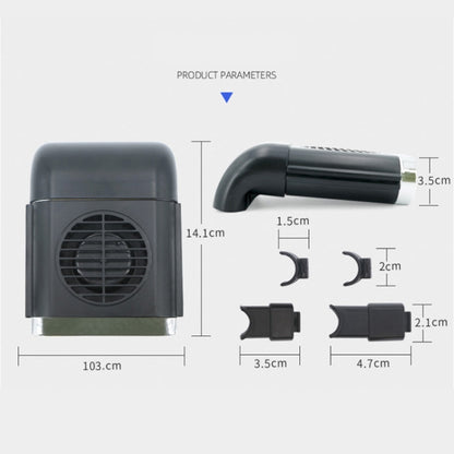 5W Car Fan Cooling Artifact For Car radiating Seat Cushion, 1 PC (White)