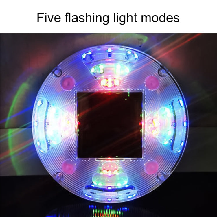 2 PCS Solar LED Flashing Light Car Rear-end Collision Warning Lights, Strong Magnetic Constantly Bright Version, 2 PCS Constantly Bright Version