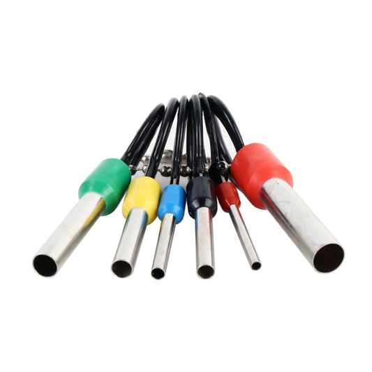 6 in 1 Car Plug Circuit Board Wire Harness Terminal Extraction Pick Connector Crimp Pin Back Needle Remove Tool, 6 in 1