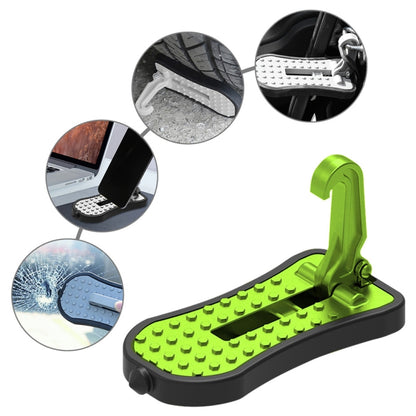 Multi-functional Car Door Sill Step Pedals Pads with Safety Hammer, Pedals Pads with Safety Hammer (Red), Pedals Pads with Safety Hammer (Silver), Pedals Pads with Safety Hammer (Black), Pedals Pads with Safety Hammer (Green)