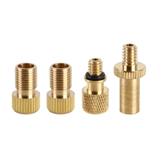 Adaptateur de gonflage 4 en 1 C Valve française / Valve américaine / Valve britannique Aiguille de gonflage, 4 en 1 C