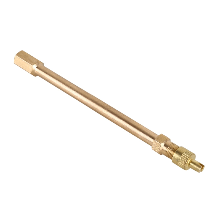 5 PCS Car Tires Valve Inflatable Extension Tube, Length: 120mm, 120mm, Pure Copper