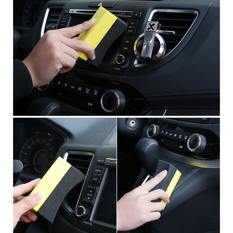 R-10356 Éponge de nettoyage de voiture multifonctionnelle EVA anti-angle mort, éponge EVA anti-angle mort 20 pièces
