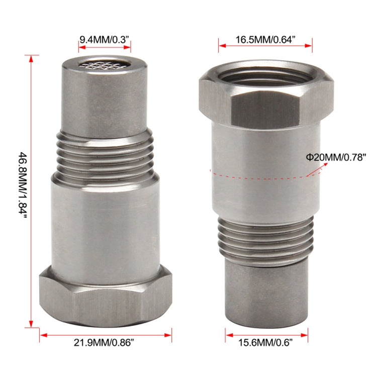 Car Oxygen O2 Sensor Spacer M18x1.5 Adapter Bung Catalytic Converter, M18x1.5