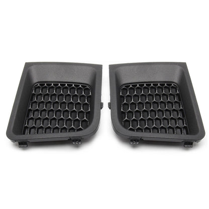 2 PCS Car Left + Right Front Bumper Lower Grille Bezel Cover for Jeep Renegade, Left + Right