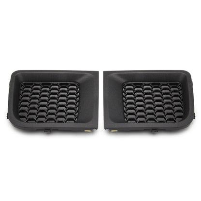 2 PCS Car Left + Right Front Bumper Lower Grille Bezel Cover for Jeep Renegade, Left + Right