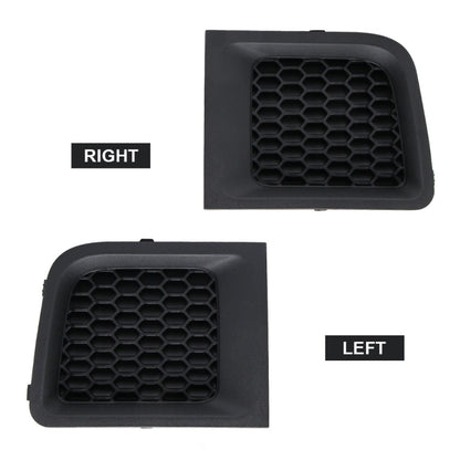 2 PCS Car Left + Right Front Bumper Lower Grille Bezel Cover for Jeep Renegade, Left + Right