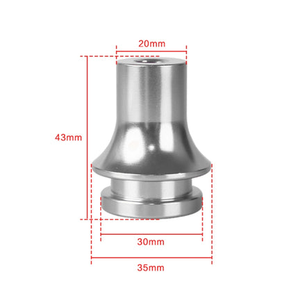 Car Gear Head Adapter Gear Lever Base Connector Stopper M12x1.25 with 3 Copper Adapter