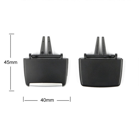 Car Front Air Conditioning Exhaust Switch Paddle Air Conditioning Leaf Clip for BMW X5 / X6, Left and Right Drive Universal, For BMW X5 / X6 Front