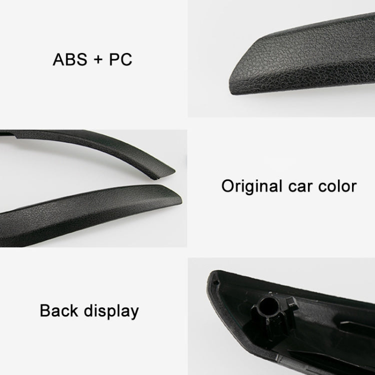 Poignée de porte intérieure côté droit pour BMW X1 2009-2015, universelle conduite à gauche et à droite, côté droit (noir), côté droit (beige)