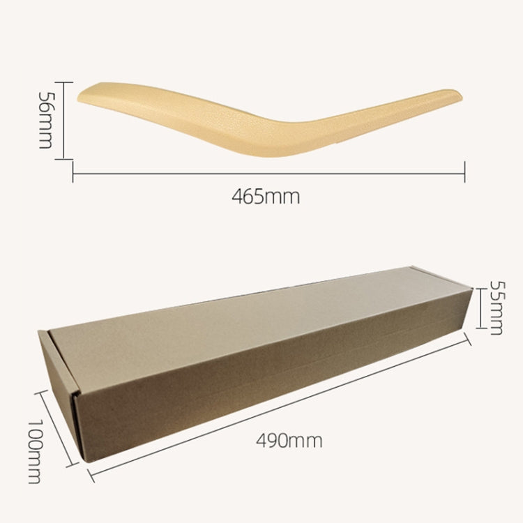 Poignée de porte intérieure côté droit pour BMW X1 2009-2015, universelle conduite à gauche et à droite, côté droit (noir), côté droit (beige)