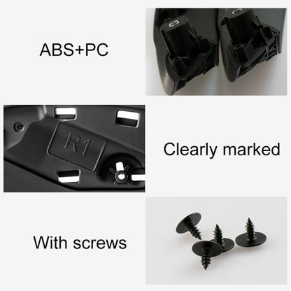 Car Left Rear Side Inner Armrest Door Handle for BMW F30 / F35, Left and Right Drive Universal, Left Rear (Black), Left Rear (Beige)