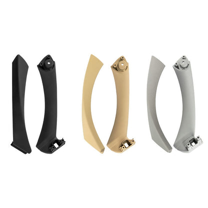 Ensemble poignée de porte accoudoir intérieur côté droit de voiture pour BMW E90 2005-2012, universel pour conduite à gauche et à droite, ensemble poignée droite (noir), ensemble poignée droite (gris), ensemble poignée droite (beige)