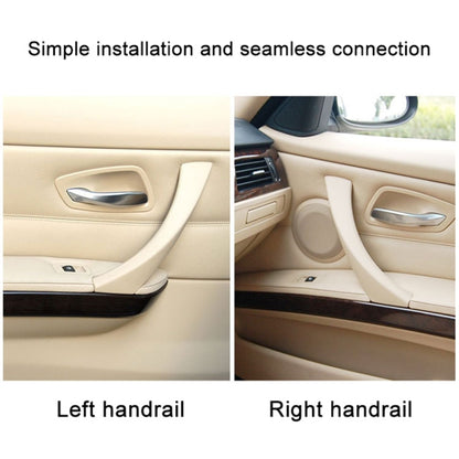 Ensemble poignée de porte accoudoir intérieur côté droit de voiture pour BMW E90 2005-2012, universel pour conduite à gauche et à droite, ensemble poignée droite (noir), ensemble poignée droite (gris), ensemble poignée droite (beige)