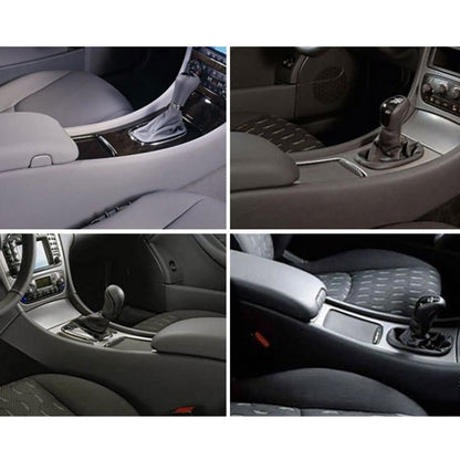 Car Water Cup Holder Roller Blind Zipper Storage Box Trim for Mercedes-Benz W203 Before 2007, For Mercedes-Benz W203