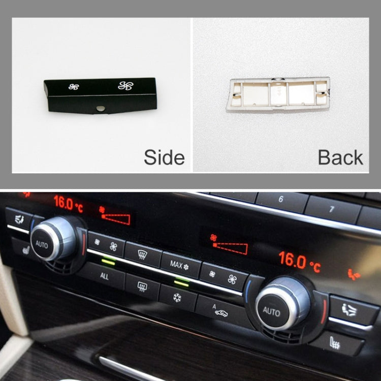 Car Air Conditioner Panel Switch Button 12-button 61319313923 for BMW  F10 / F07 / F02, 12-button