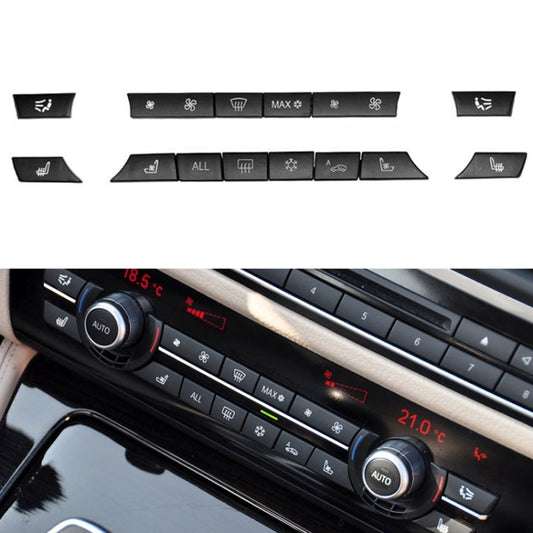 Car Air Conditioner Panel Switch Button 14-button 61319313923 for BMW F10 / F07 / F02, 14-button