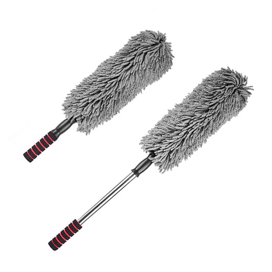 2 chiffons de nettoyage de voiture rétractables, 56 cm