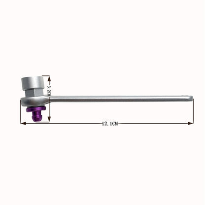 ZK-011 Car 11mm Brake Bleeder Wrench Tool, ZK-011