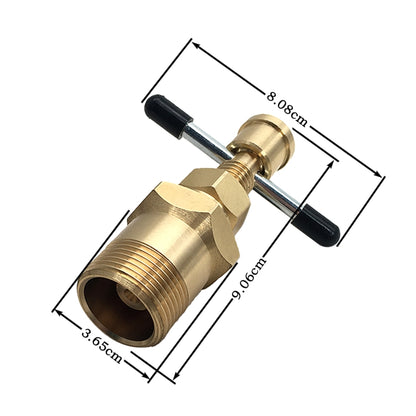 ZK-020 Extracteur d'olives de 15 mm et 22 mm pour raccords de tuyauterie en cuivre et laiton massif, ZK-020
