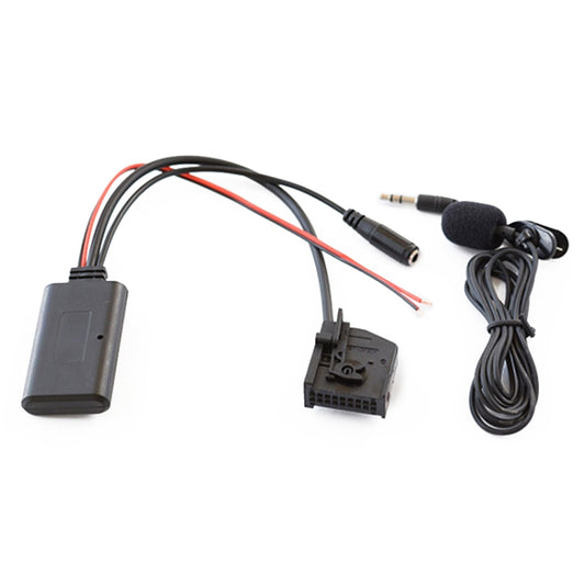 Car MFD2 RNS2 18PIN Bluetooth Music AUX Audio Cable + MIC for Audi / Volkswagen / Skoda, For Audi / Volkswagen / Skoda